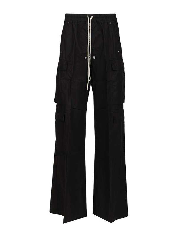 DRKSHDW: casual trousers - Jumbo Double Cargo Pants