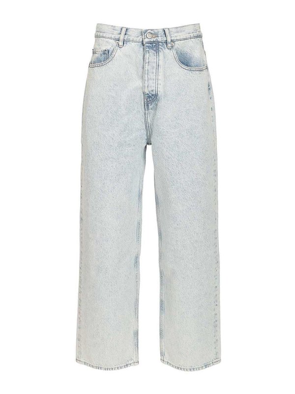 DRÔLE DE MONSIEUR: Straight Leg Jeans - Straight Leg Jeans - Hellblau
