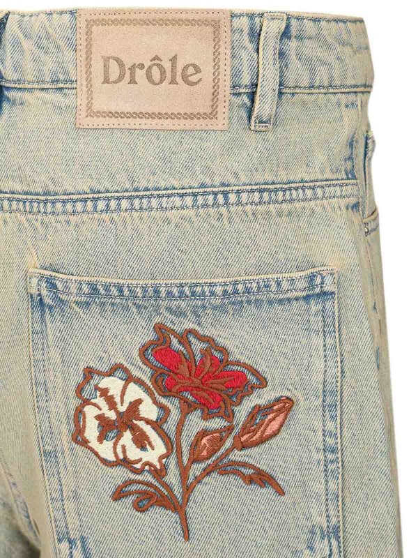The Best Shops DRÔLE DE MONSIEUR: Straight Leg Jeans - Hellblau