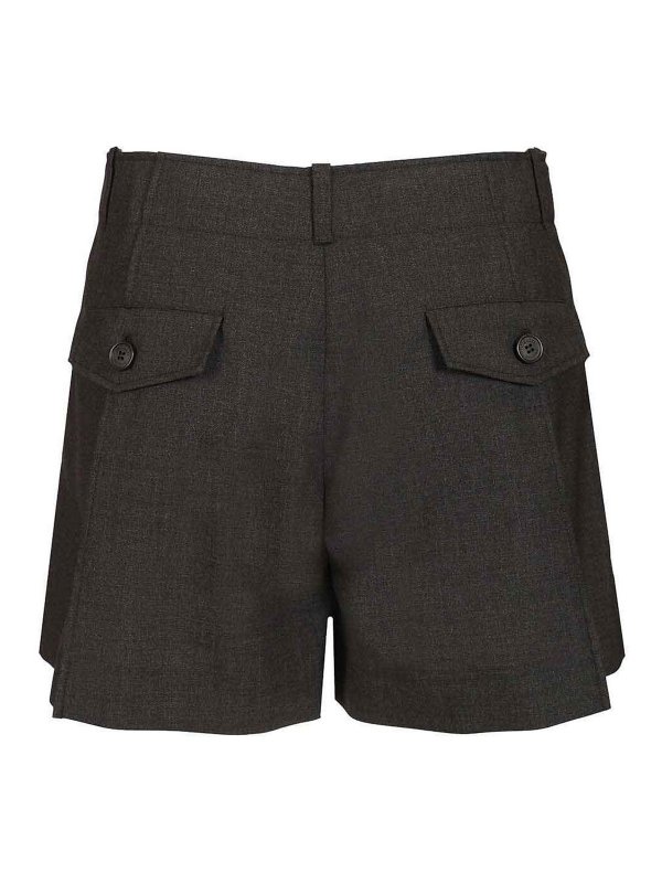 DURAZZI MILANO: トラウザーショーツ online - ショートパンツ - グレー