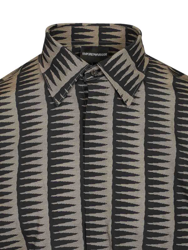 Hemd - Blau shop online: EMPORIO ARMANI