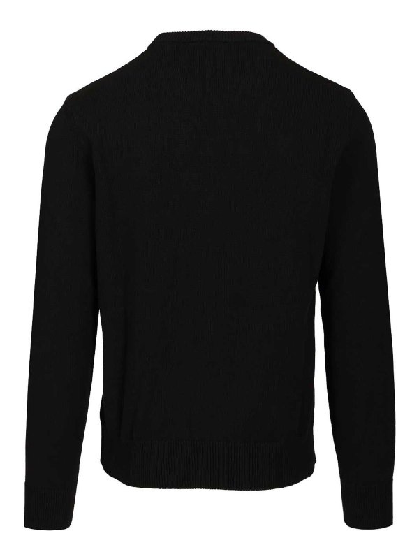 EMPORIO ARMANI: クルーネック online - クルーネック - 黒