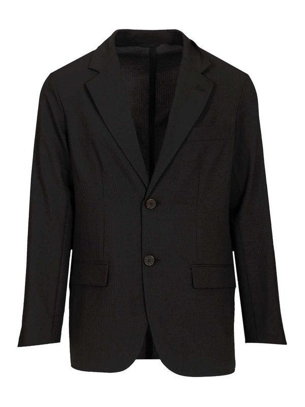 EMPORIO ARMANI: blazers - Single-Breasted Jacket
