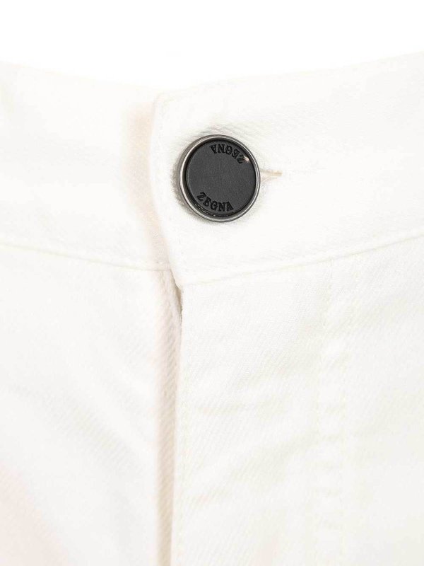 カジュアルパンツ - 白 shop online: ZEGNA