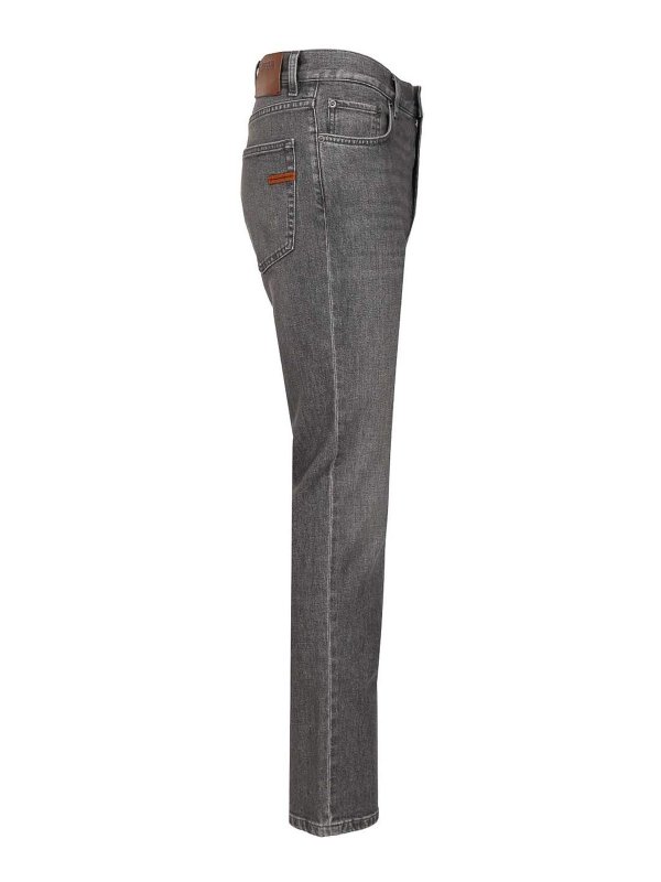 The Best Shops ZEGNA: Jeans Rectos - Vaqueros Rectos - Gris