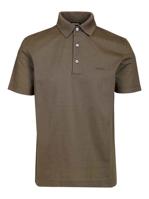 ZEGNA: Polos - Polo - Marrón