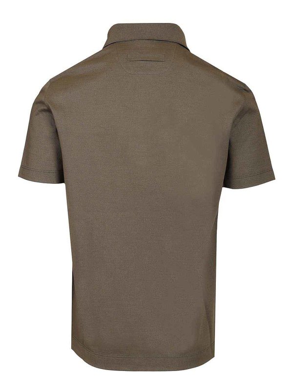 ZEGNA: Polos online - Polo - Marrón