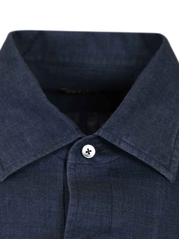 Hemd - Blau shop online: ZEGNA