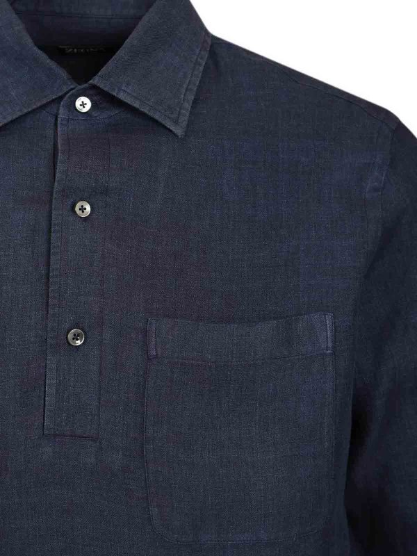 ZEGNA buy online Hemd - Blau