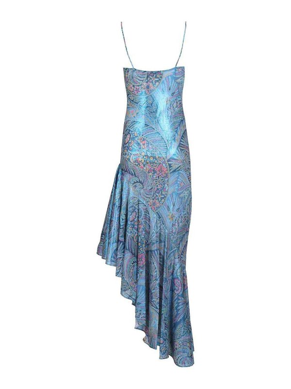 ETRO: Knielange Kleider online - Knielanges Kleid - Blau
