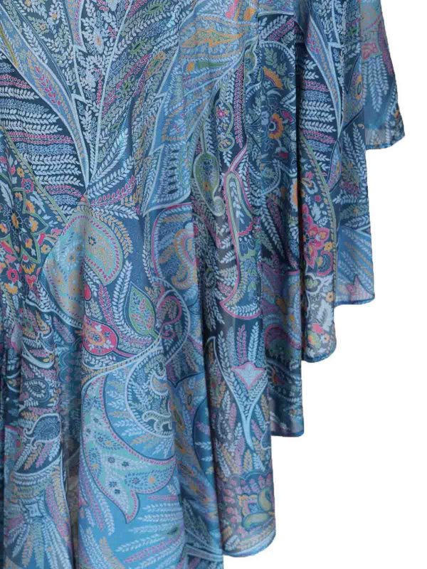 Knielange Kleider shop online Knielanges Kleid - Blau