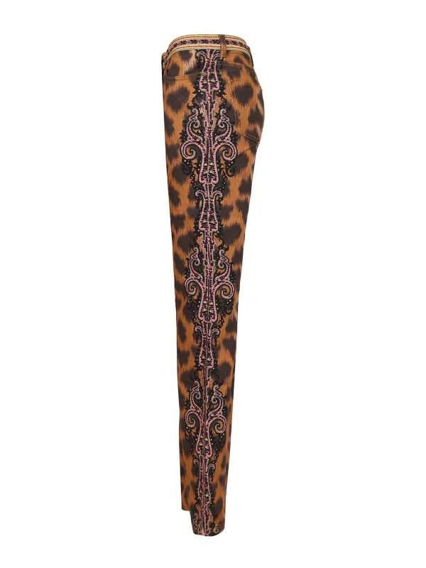 The Best Shops ETRO: Bootcut - Bootcut Jeans - Animal