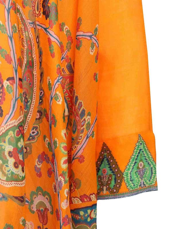 The Best Shops ETRO: Multicoloured Printed Ramie Blouse