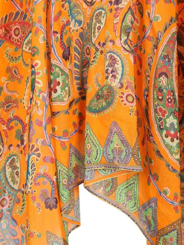 blouses shop online Multicoloured Printed Ramie Blouse