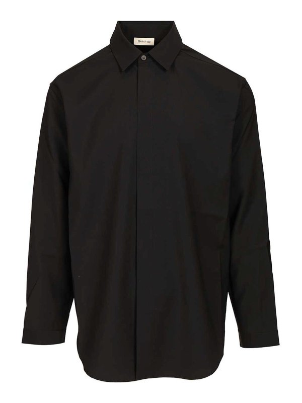 FEAR OF GOD: Hemden - Hemd - Schwarz