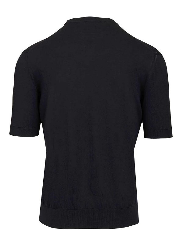 FEDELI: t-shirts online - Ribbed T-Shirt