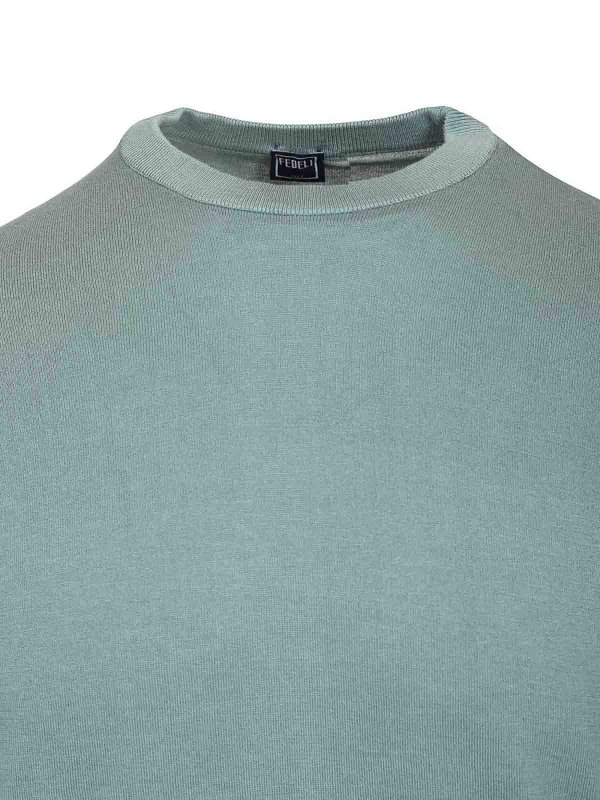 The Best Shops FEDELI: t-shirts - Crew Neck T-Shirt