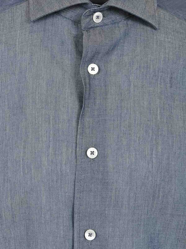 The Best Shops FEDELI: shirts - Long-Sleeved Shirt