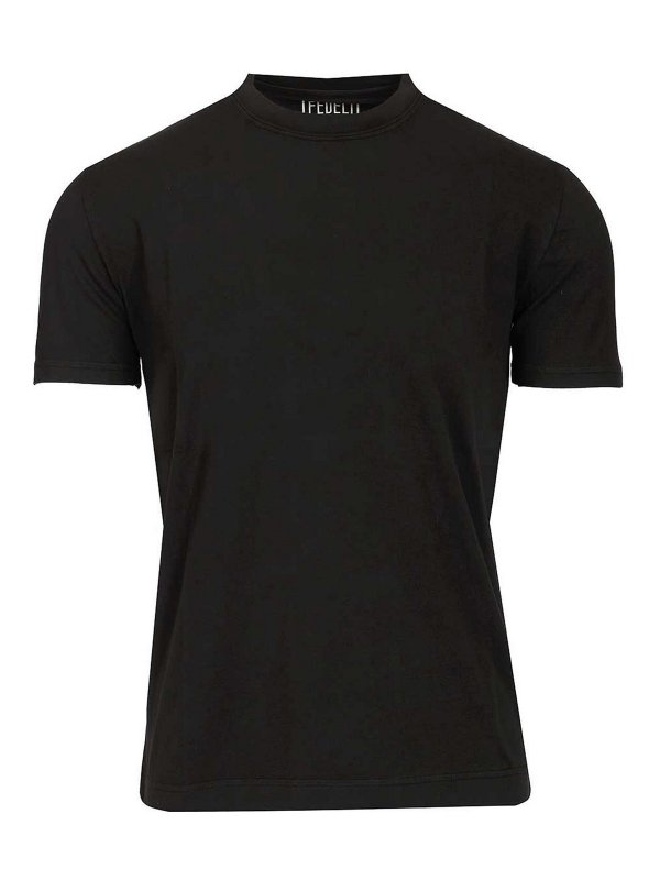 FEDELI: Camisetas - Camiseta - Negro