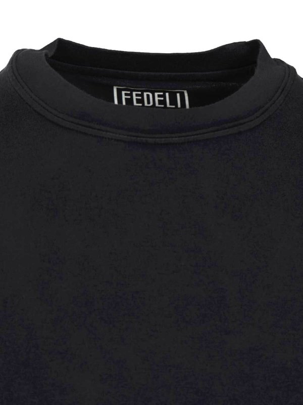 The Best Shops FEDELI: T-shirts - T-Shirt - Blau
