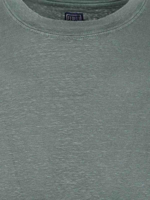 The Best Shops FEDELI: t-shirts - Crew Neck T-Shirt