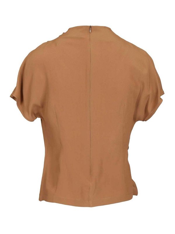 The Best Shops FEDERICA TOSI: Blusen - Bluse - Beige