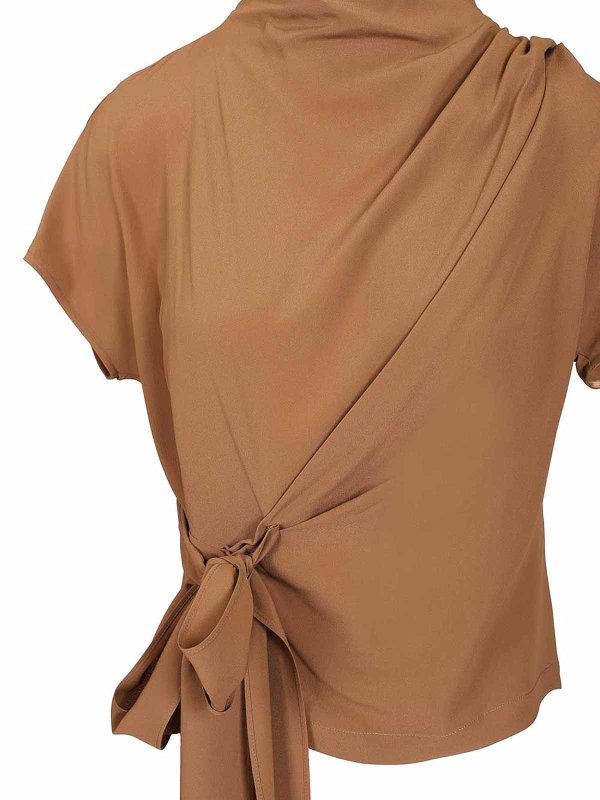Bluse - Beige shop online: FEDERICA TOSI