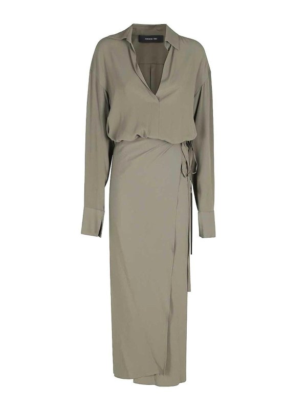 FEDERICA TOSI: Strandkleid - Strandkleid - Grün