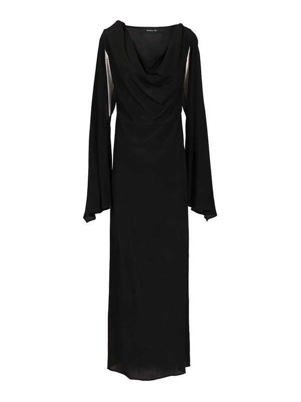 FEDERICA TOSI: Maxikleider - Maxikleid - Schwarz
