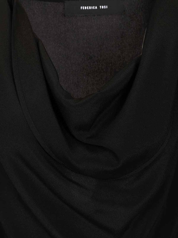 FEDERICA TOSI buy online Maxikleid - Schwarz