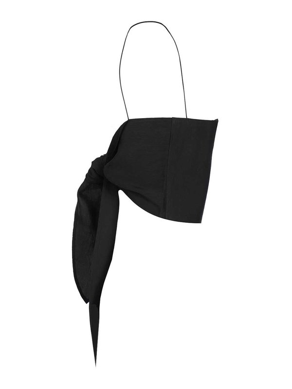 The Best Shops FORTE FORTE: Tops und Tank Tops - Top - Schwarz