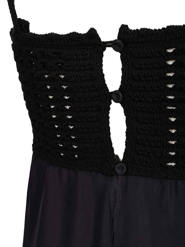 Knielanges Kleid - Blau shop online: FORTE FORTE