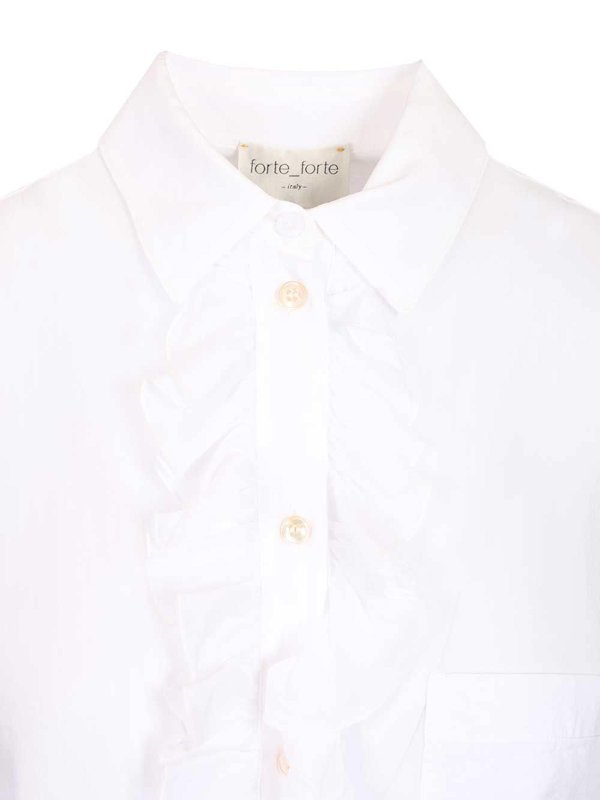 Camisa - Blanco shop online: FORTE FORTE