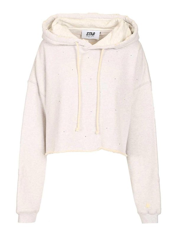GOLDEN GOOSE: Sudaderas y suéteres - Sudadera - Gris