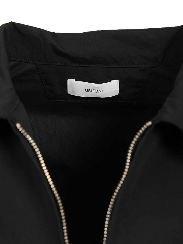 Chaqueta Bomber - Negro shop online: Mauro Grifoni