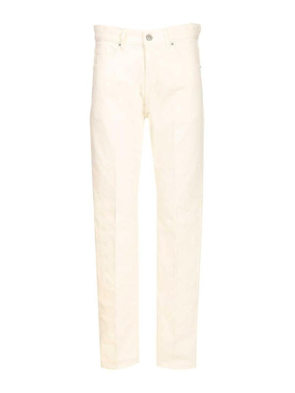 Mauro Grifoni: straight leg jeans - Five-Pocket Trousers