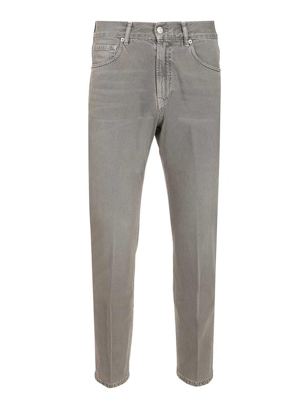 Mauro Grifoni: straight leg jeans - Five-Pocket Trousers