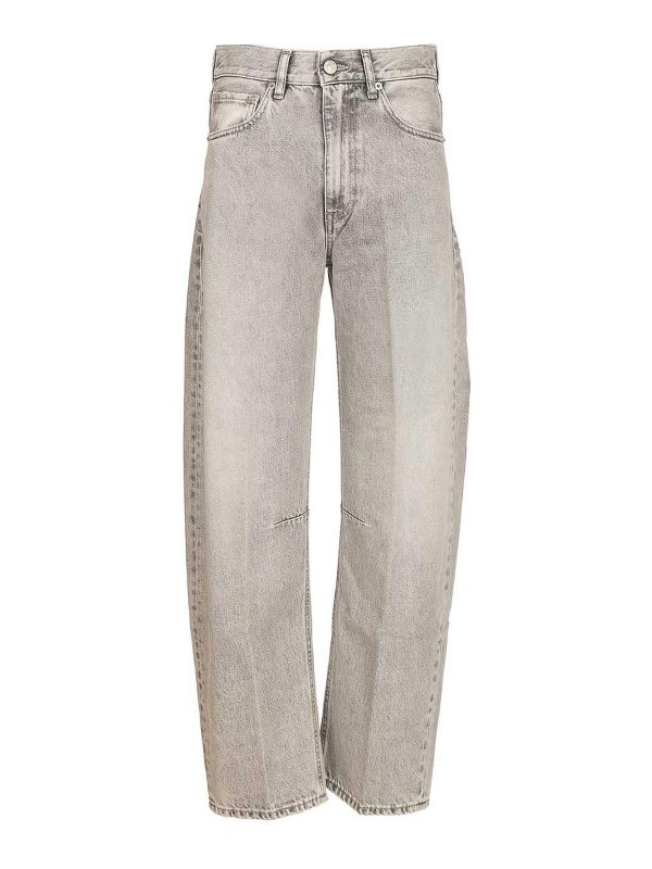 Mauro Grifoni: Jeans Rectos - Vaqueros Rectos - Gris