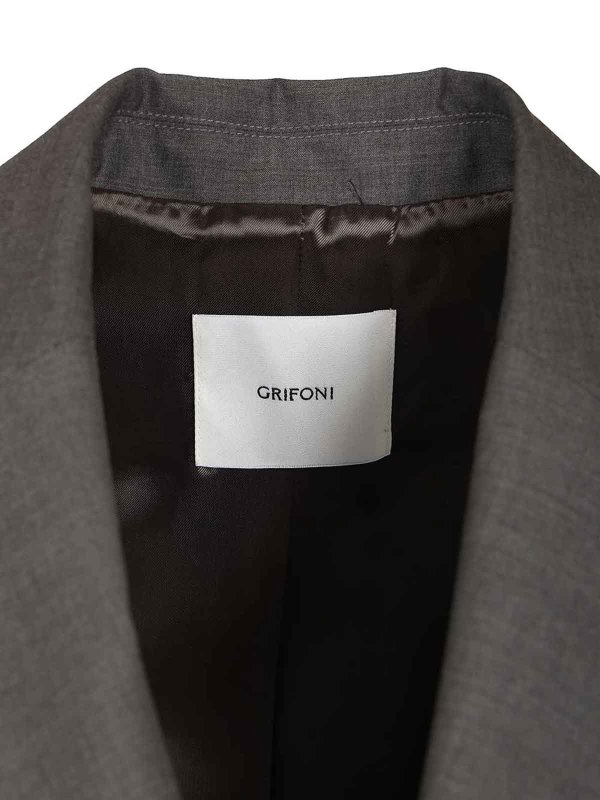 Blazer - Gris shop online: Mauro Grifoni