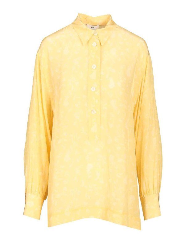 Mauro Grifoni: blouses - Soft Floral-Print Blouse