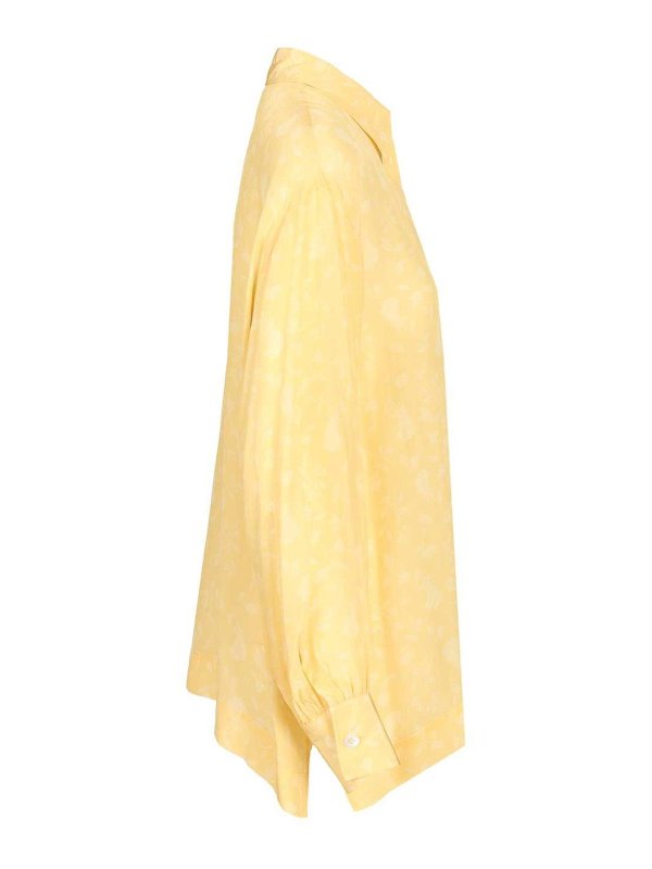 The Best Shops Mauro Grifoni: blouses - Soft Floral-Print Blouse