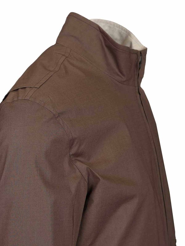 The Best Shops HERNO: Bomber - Marron