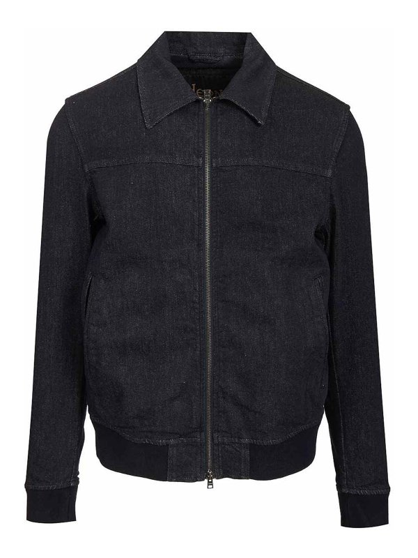 HERNO: Chaquetas Bomber - Chaqueta Bomber - Azul