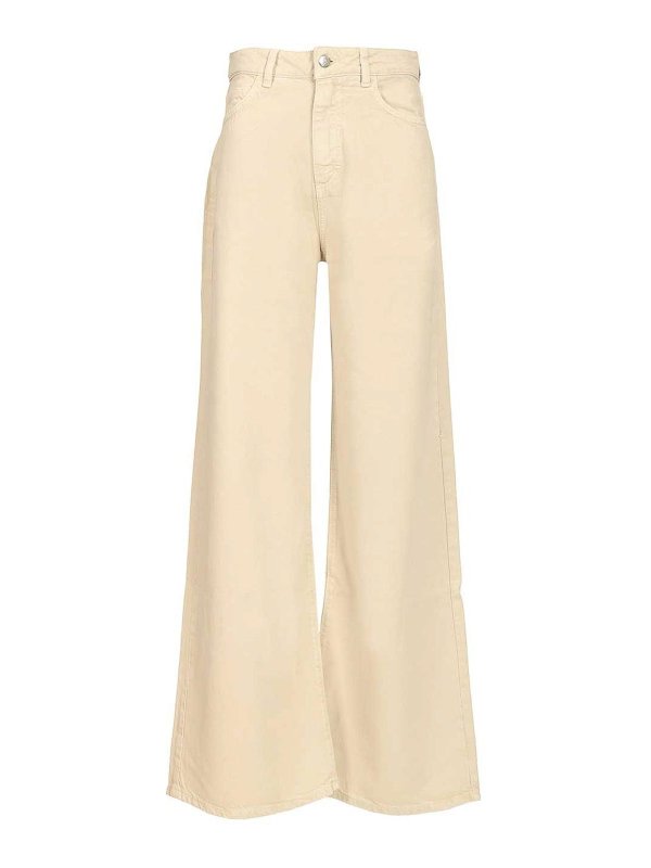 ICON DENIM: Jeans Rectos - Vaqueros Rectos - Beis