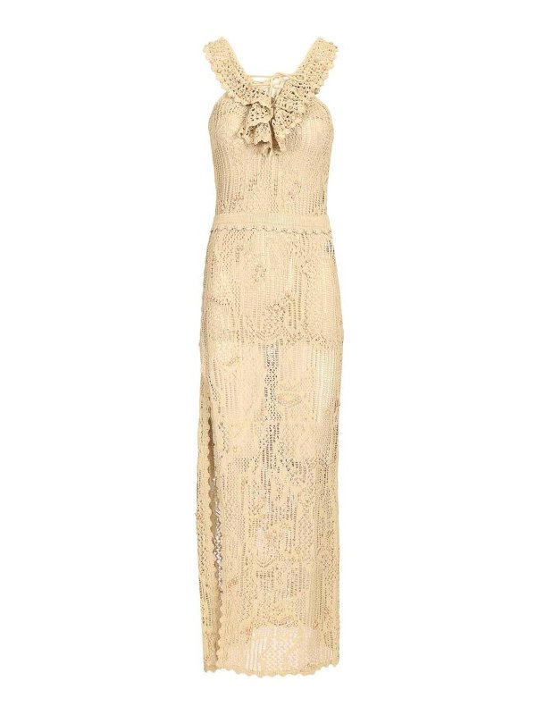 ISABEL MARANT: Maxi robe - Maxi Robe - Beige