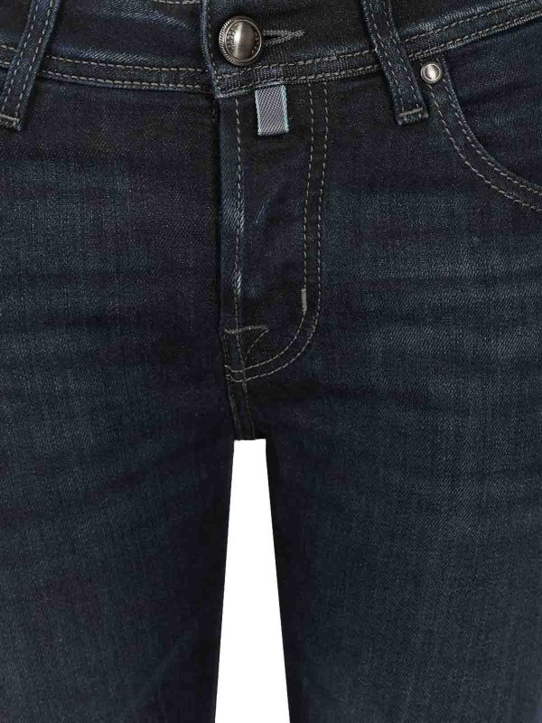 The Best Shops JACOB COHEN: Straight Leg Jeans - Straight Leg Jeans - Blau