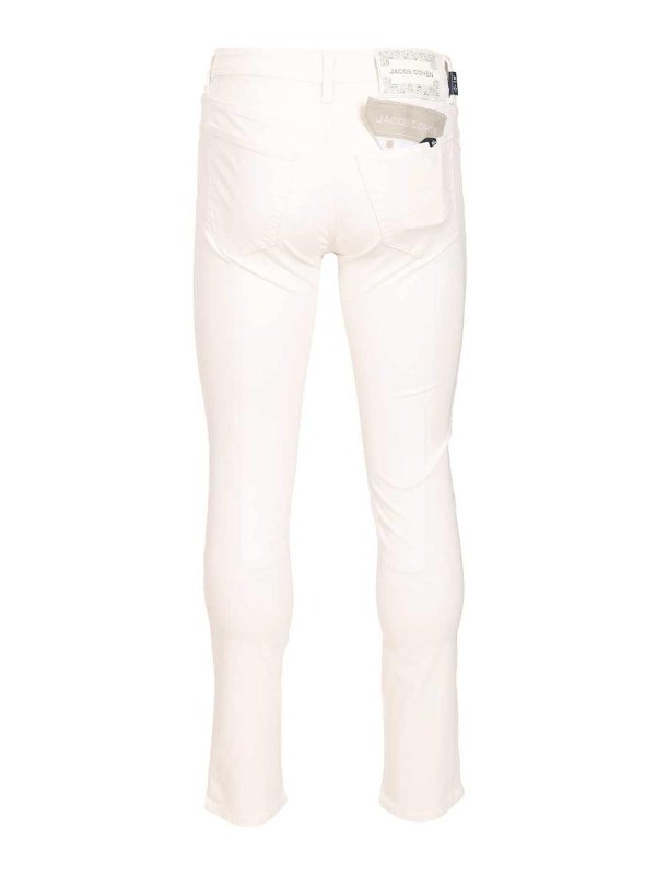 JACOB COHEN: Straight Leg Jeans online - Straight Leg Jeans - Weiß