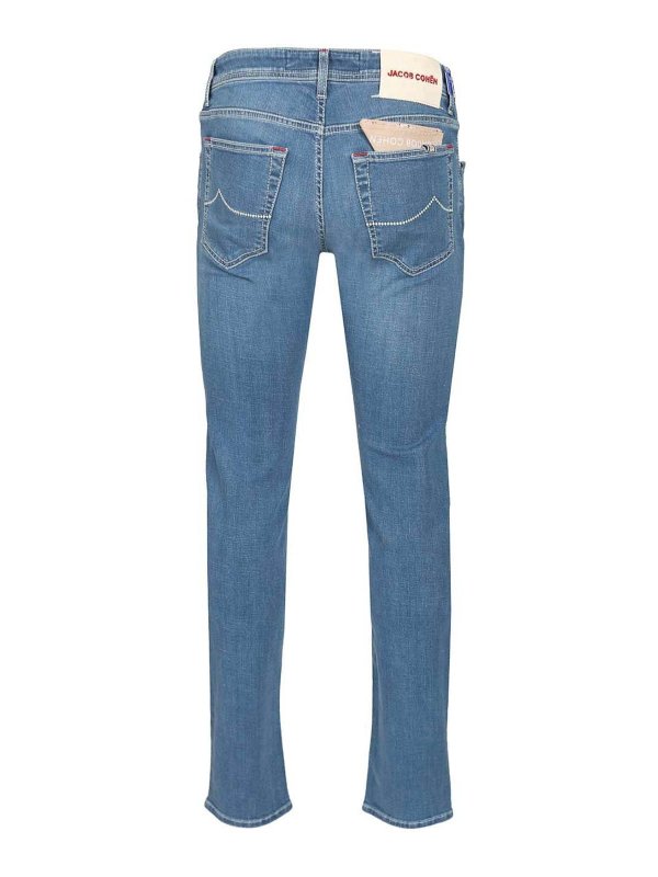 JACOB COHEN: Straight Leg Jeans online - Straight Leg Jeans - Hellblau