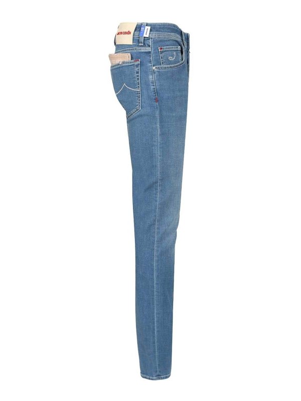 The Best Shops JACOB COHEN: Straight Leg Jeans - Straight Leg Jeans - Hellblau