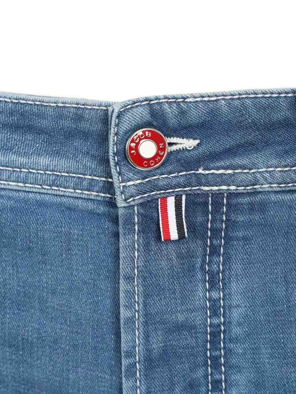 Straight Leg Jeans - Hellblau shop online: JACOB COHEN